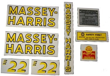 M-H 22 DECALS