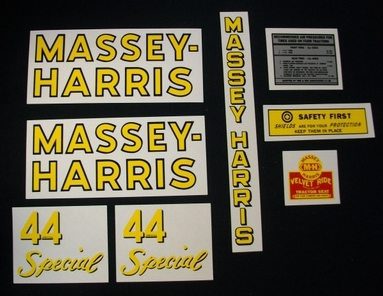 M-H 44 SPECIAL DECALS