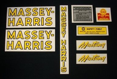 MH MUSTANG DECAL