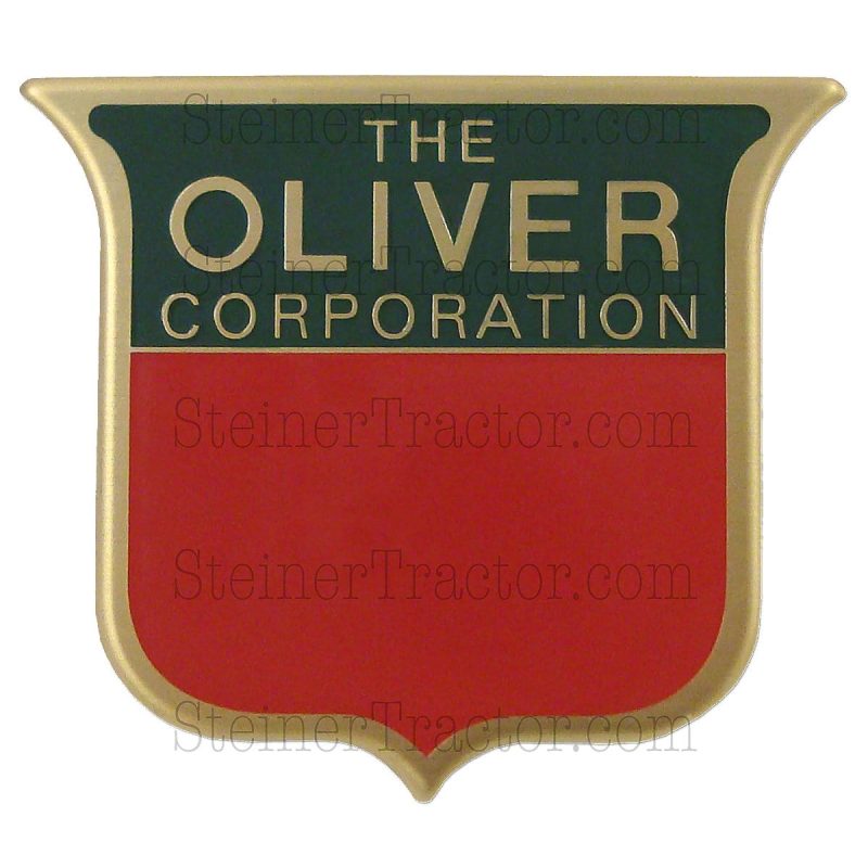 Oliver 2 Color Brass Front Emblem