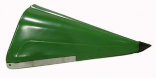 POLY CENTER SNOUT WITH POINT - 30in ROWS