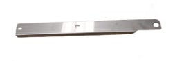 RH Fender Snout Wear Strip 30in to 40in - Stainless Steel