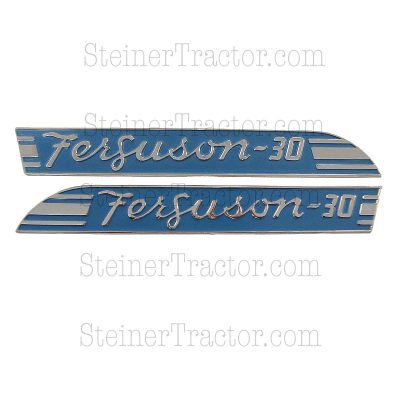 Massey Ferguson side pair emblem