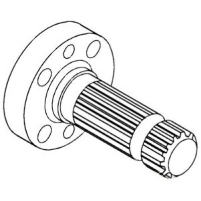 PTO STUB SHAFT