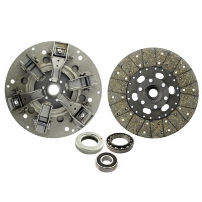 12" Dual Stage Clutch Kit, w/ Woven Disc & Bearings