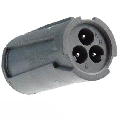 3-Pin Deutsch Receptacle - Round