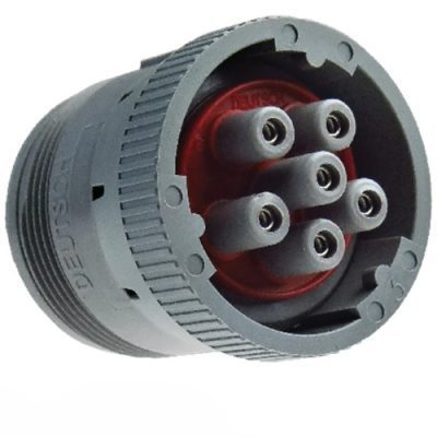 6-Pin Deutsch Plug - Round