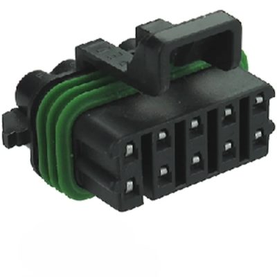 10-Pin Metri-Pack Plug Connector with Female Sockets