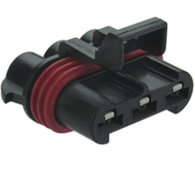 3-Pin Metri-Pack Plug Connector with Female Sockets