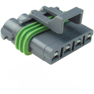 4-Pin Metri-Pack Plug Connector with Female Sockets