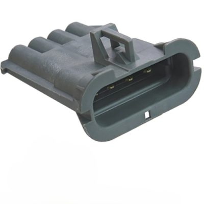 4-Pin Metri-Pack Socket Connector with Male Pins