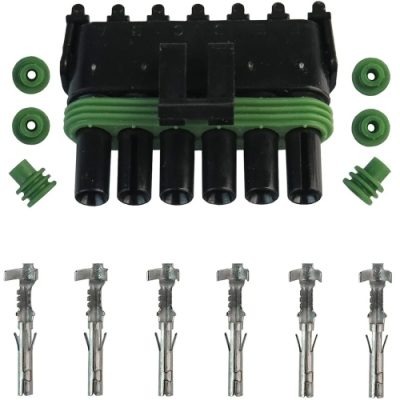 6-Pin Weather-Pack Plug Kit