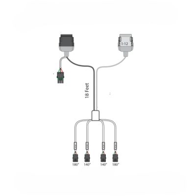 Harness for Ag Leader Seed Comman