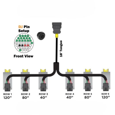 6 Row Planter Harness