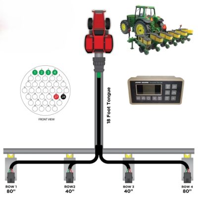 4 Row Planter Harnesses