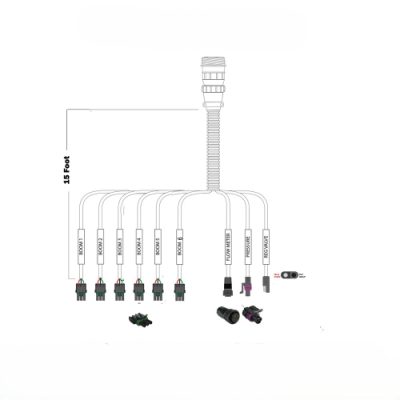 6 Row Liquid Rate Controller Harness