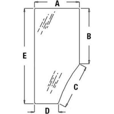 Left Hand Glass Door