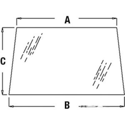 Tinted Glass Windshield