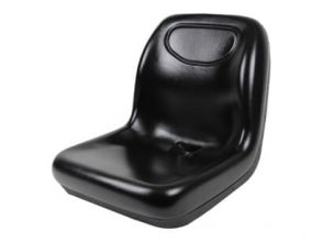 Deluxe High-Back Seat, Gator-Style – Black