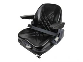 Heavy Duty low-Profile  Suspension Seat; w/Arm Rests,Seat.Belt,Document Pouch,OPS,Slides