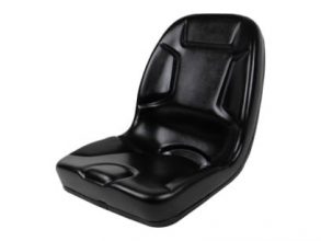 Compact Tractor Seat, Black, Kubota Drop-In Fit, single pack