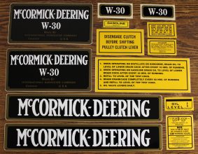 Mccormick Deering Chassis Decal