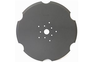 16" Notched Seed Disc Blade