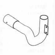 Case 2470 Exhaust Pipe